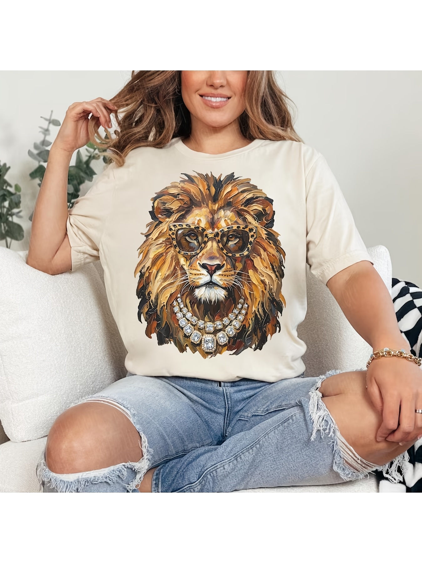 lion shirt sold on Temu United States