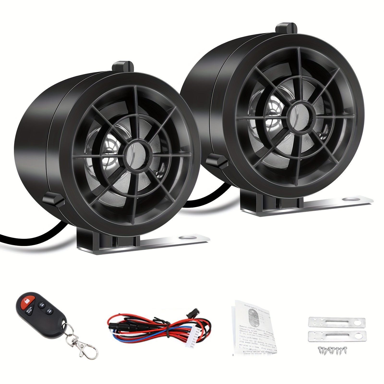 motorcycle wireless system audio remote control stereo Temu