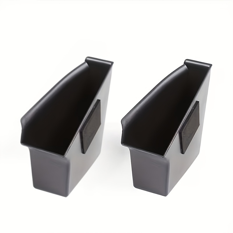 TEMU 2pcs Set Of Car Door Side Storage Boxes, Car Door Organizer Additions, Door Handle Organizer Pocket Tray, Door Handle Storage Box, Car Interior