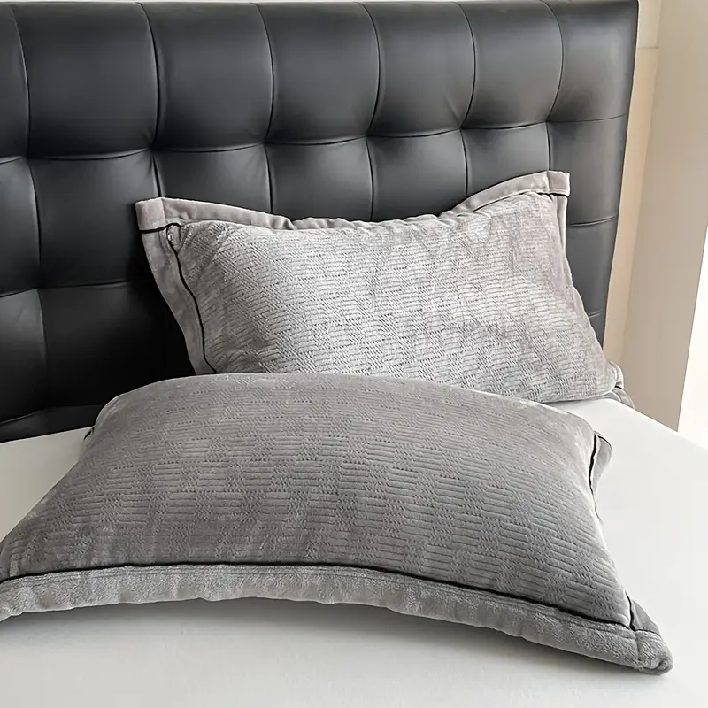 2pcs of milk velvet pillowcases new simple and fashionable adult pillow set soft and comfortable and breathable suitable for home office outdoor room car sofa pillow cover machine washable multiple patterns and colors from couple pillowcase suitable for without pillow core Product details 10
