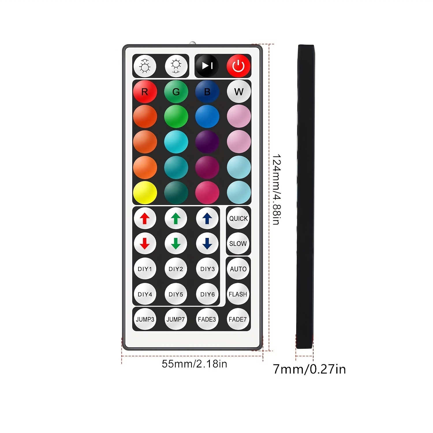 LTG-GEE 15.24meter RGB LED Strip Lights with Wireless Infrared Remote Control, 36V USB-Powered Flexible LED Ribbon for Living Room Decor, Colorful Atmosphere Lighting, LED Lights for Decoration, Vibrant Lighting Effect, Highquality LEDs