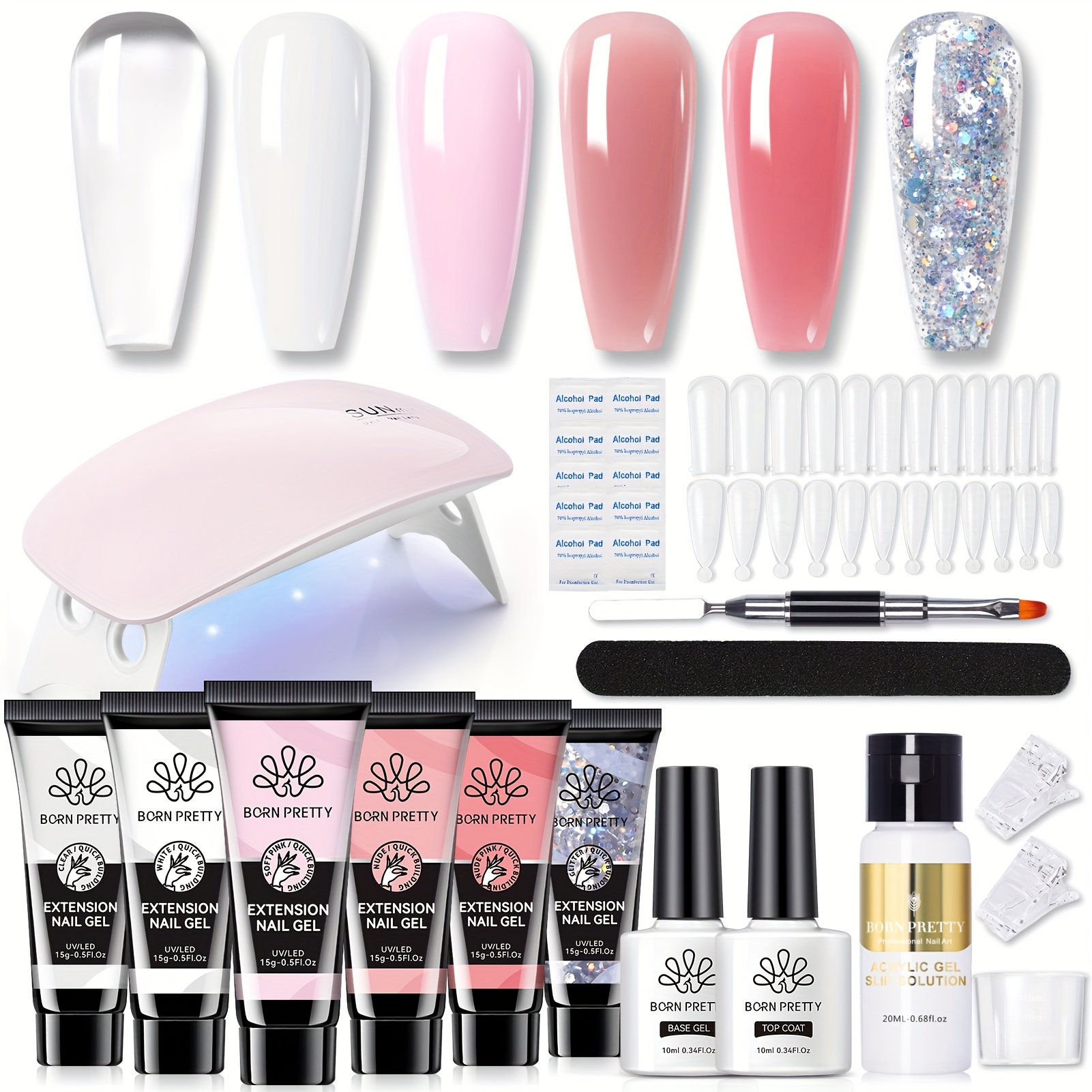 TEMU Born Pretty Poly Nail Building Gel