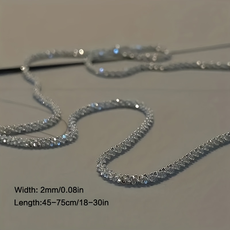 High-Quality Stainless Steel, Sparkling Minimalist Star Necklace for Men and Women - Father's Day Gift, Hot-Selling Trendy Classic Shimmering Celestial Chain