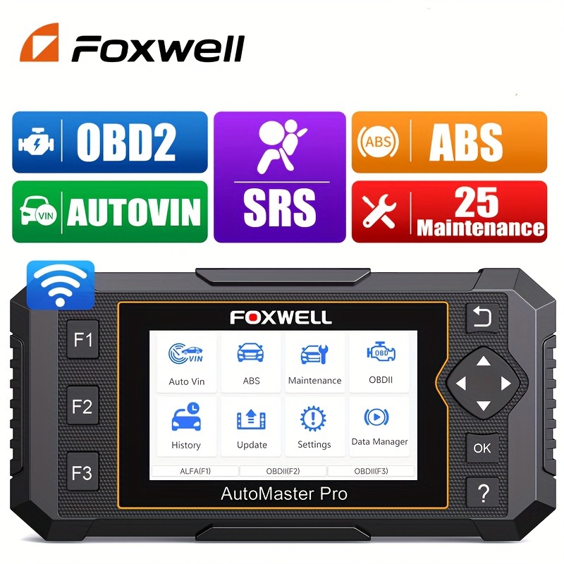 

Foxwell Nt650 Pro Bidirectional Abs Sas A/ Epb Brt Tps 26+ Bidirectional Diagnostic Tool