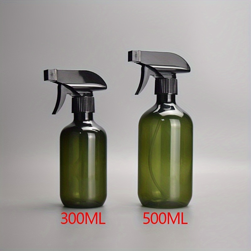 1pc Empty Amber Plastics Spray Bottles Mist And Each Large 16oz Refillable Bottle Is Great For Essential Oils, Plants, Cleaning Solutions, Hair Mister Durable Nozzle