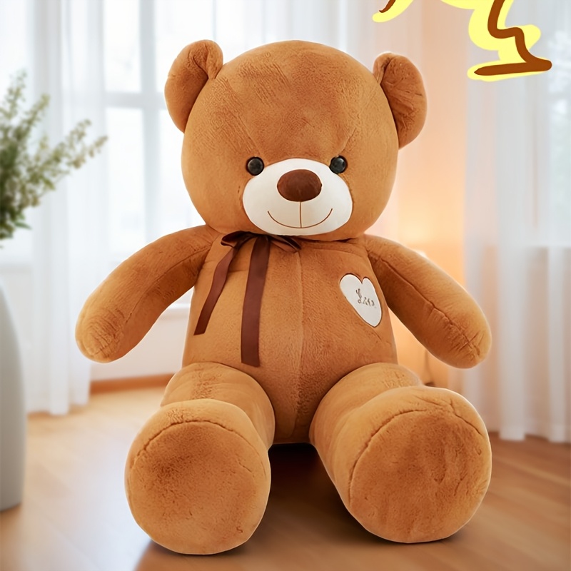 Large Teddy Bear Doll, Plush Toy, Rag Doll, Big Bear Doll, Hug Bear, Birthday Gift, Girl, Pillow Backrest, Cute Pillow, New Cute Plush Toy Doll, Rag Doll Birthday Gift, Christmas Gift