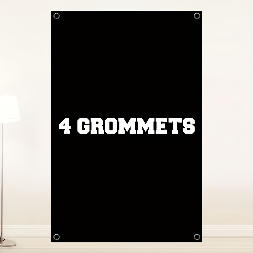 TEMU 1pc Vertical Customized Banner, Multiple Sizes, Personalized Garden And Courtyard Decoration Banner, Customize Your Own Logo, Text Or Image