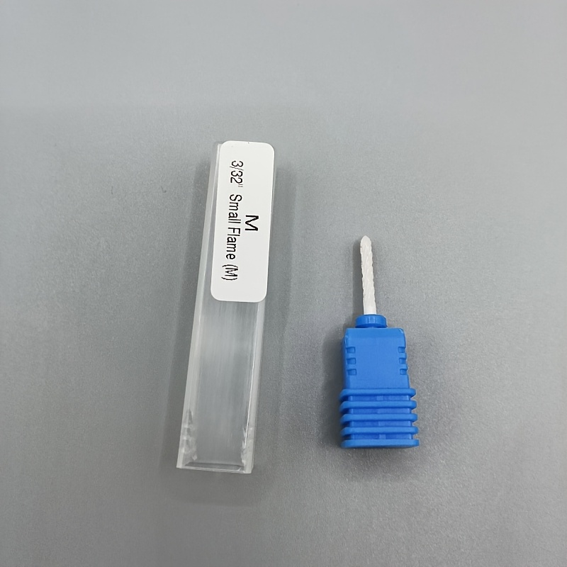 Porcelain Nail Cuticle, Rocket Nail Drill Bit With Stainless Steel Rod Nail Beauty Drill Rocket