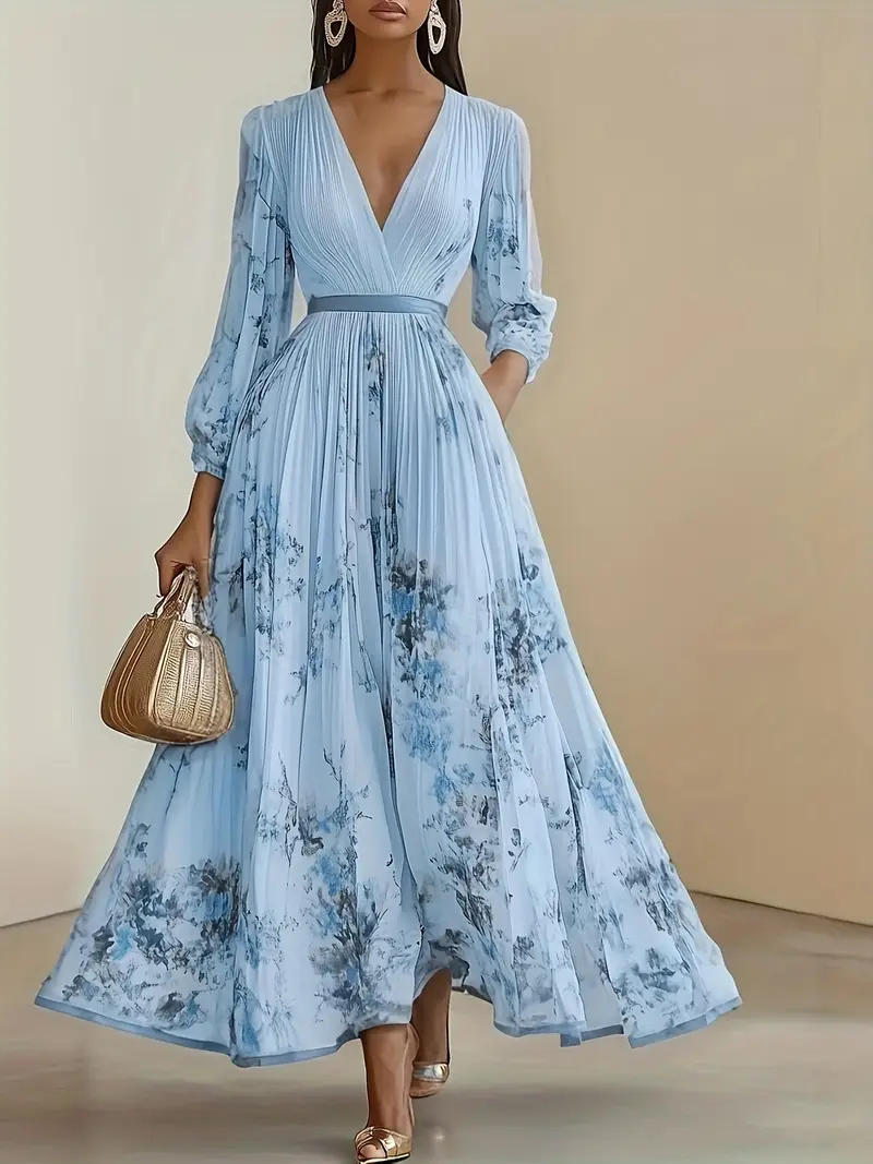 elegant olive neck a line dress with lace detailing top hem machine washable pleated skirt design for weddings parties and formal events high quality fabric bridesmaids and special occasions wedding dresses for bride party attire sophisticated style intricate Product details 3