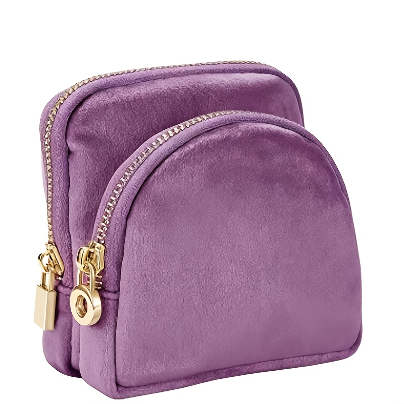 TEMU 1pc Portable Elegant Jewelry Storage Bag, Travel Accessory Organizer Pouch For Bracelets, Bangles, Necklaces, Earrings
