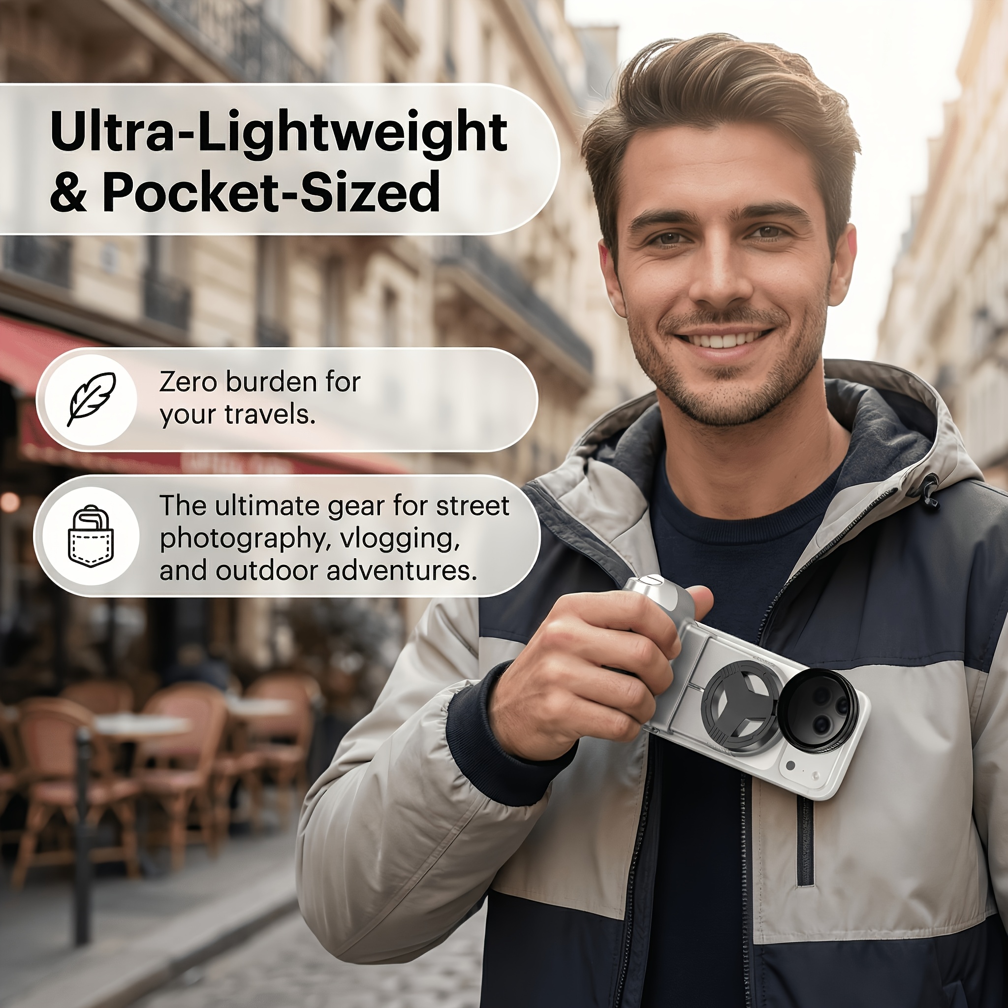 Magnetic Phone Stabilizer and CPL Filter Master Set