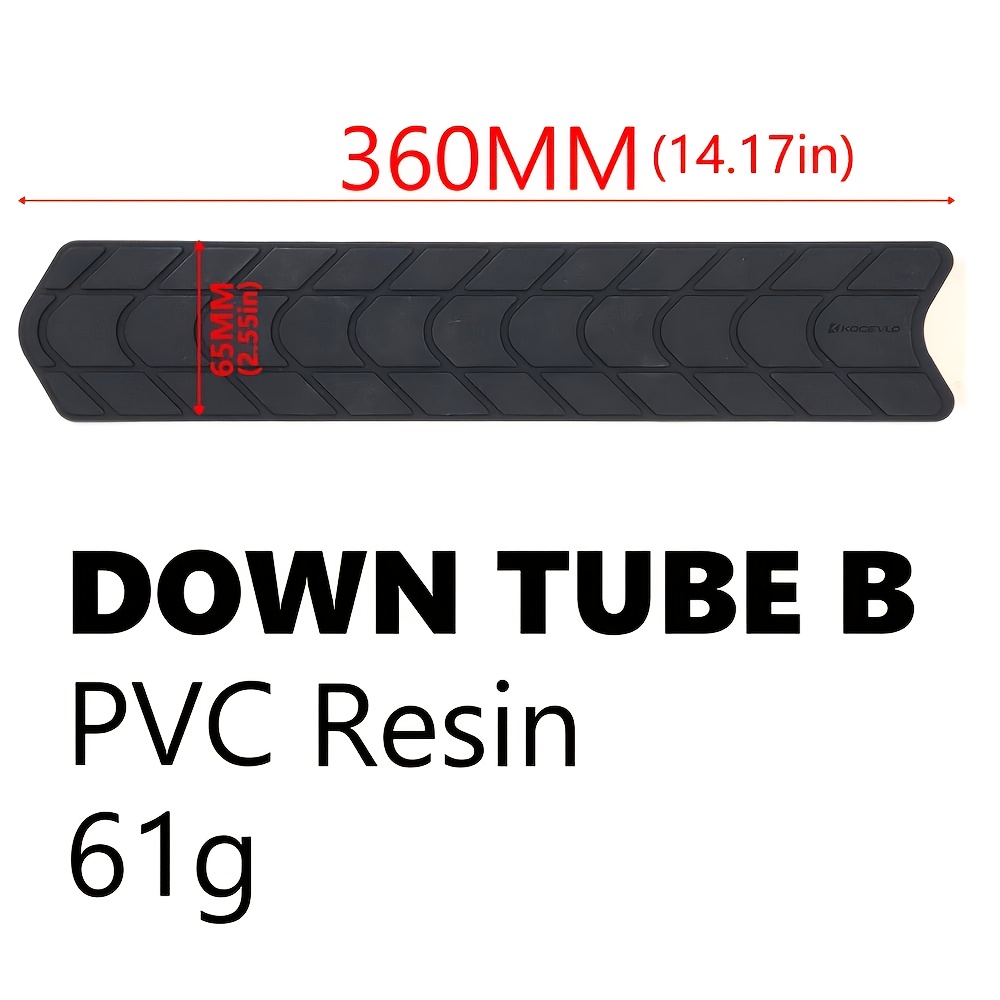 E-shop KOCEVLO Fahrradkette PVC Aufkleber Kratzschutz MTB/Rennrad Anti-Rutsch Aufkleber Rahmen Schutz