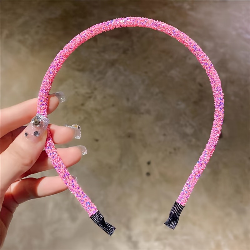 Single Glitter Headband with Sequins & Glitter Powder