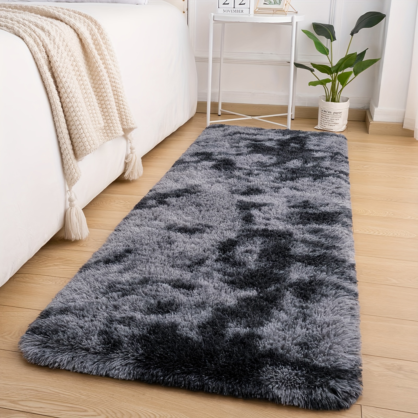 

1pc Shaggy Rugs For Living Room Bedroom, Modern Ultra Soft Fuzzy Rug Carpets For Girls Boys Pets Room Fluffy Rugs, 60*120