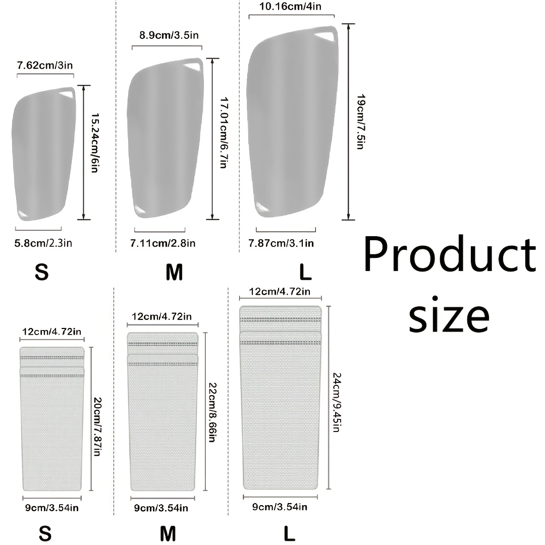 Diagonal Shin Guards + Sock Sleeve Combo - New Sports Accessory - Available in Black/White/Blue - Three Colors to Choose From, High-Quality, Durable, and Lightweight, Comfortable and Snug Fit Design, Outdoor Sports Football Equipment Accessory