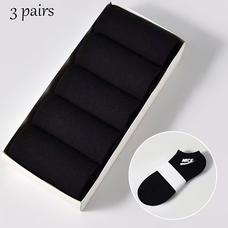 TEMU 3/6 Calzini Unisex Classici Versatili Facili da Indossare, Calze Sportive Basic Adatte a Tutti i Tipi di Scarpe, e Traspiranti, Polsino Elastico