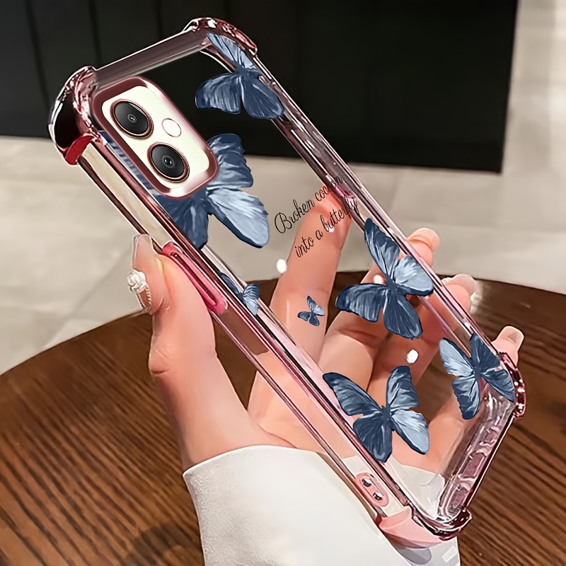 TEMU Phone Case: Phone Case For Galaxy A06 Plastic 4 Corner Anti Fall Soft Cover