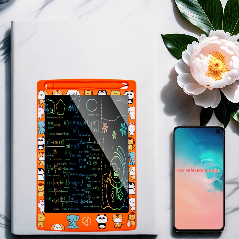 La tableta de escritura LCD está disponible en tamaños de 6.5, 8.5, 12 y 40.64 cm, atendiendo a diversas necesidades. Permite borrar fácilmente con un clic los garabatos, lo que permite la creatividad en el dibujo, cálculos, notas y borradores. - Imagen 17