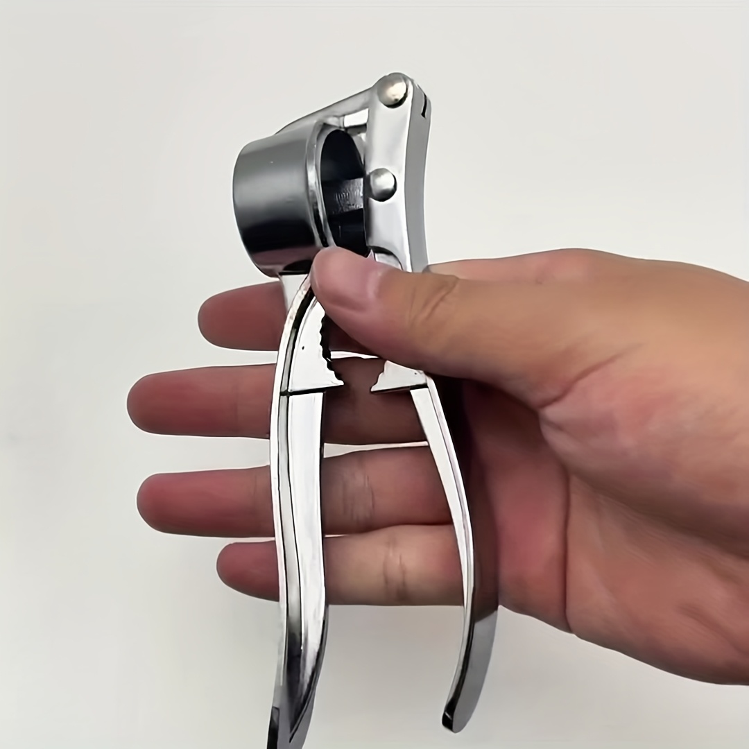 new garlic press and walnut cracker manual kitchen tools   and walnut peeling suitable for   and modern kitchens kitchen essentials stylish metal end durable kitchen utensils details 8