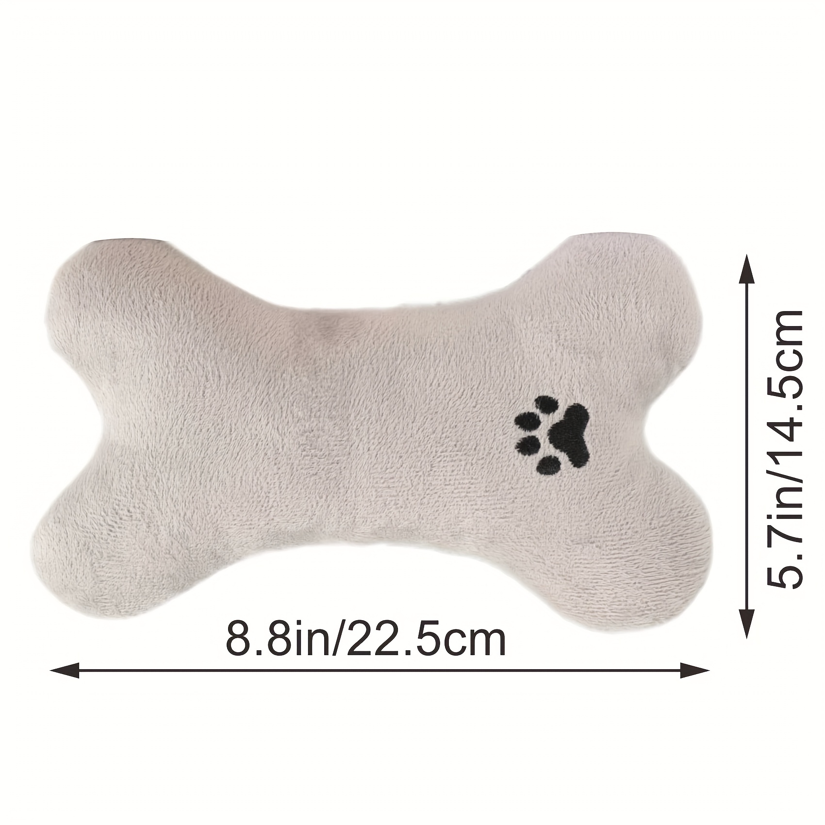 Image of Bone-shaped Sleeping Pillow For Cats And Dogs, Chewable Training Pillow To Protect The Cervical Spine During Sleep, Suitable For Small To Medium-sized Pets. Washable