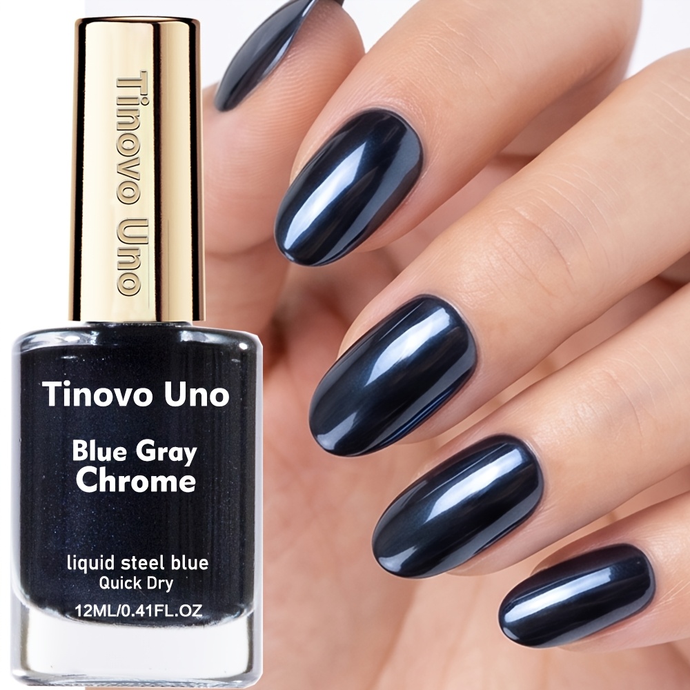 Image of Tinovo Mirror Nail Polish Strengthener Suitable For - Quick-dry Formula, No Lamp Required, , -free Liquid Polish For Instant Nail , Suitable For Busy Professionals, - Use