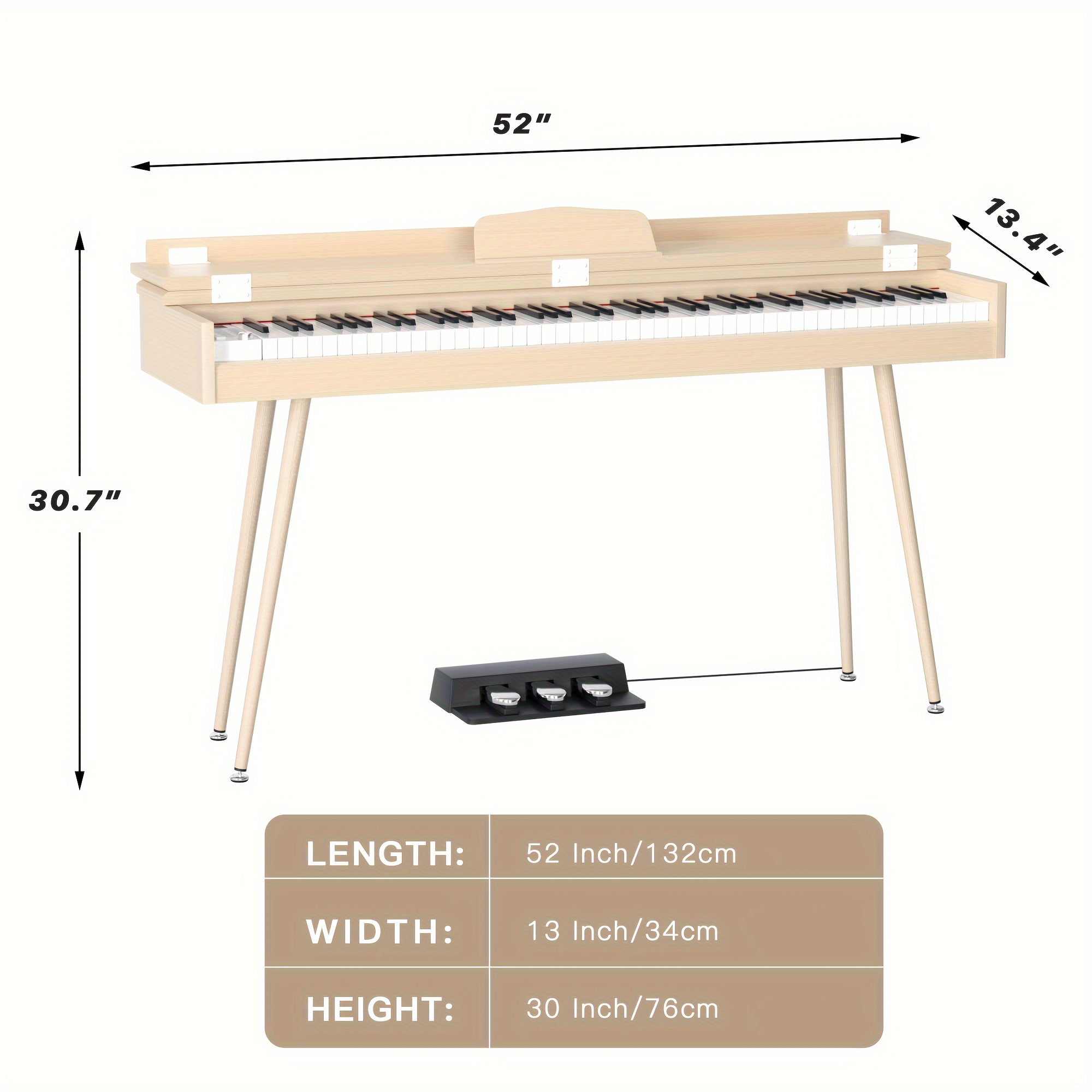 88 Key Hammer svērtā digitālā tastatūra88 Key Hammer svērtā digitālā tastatūra  