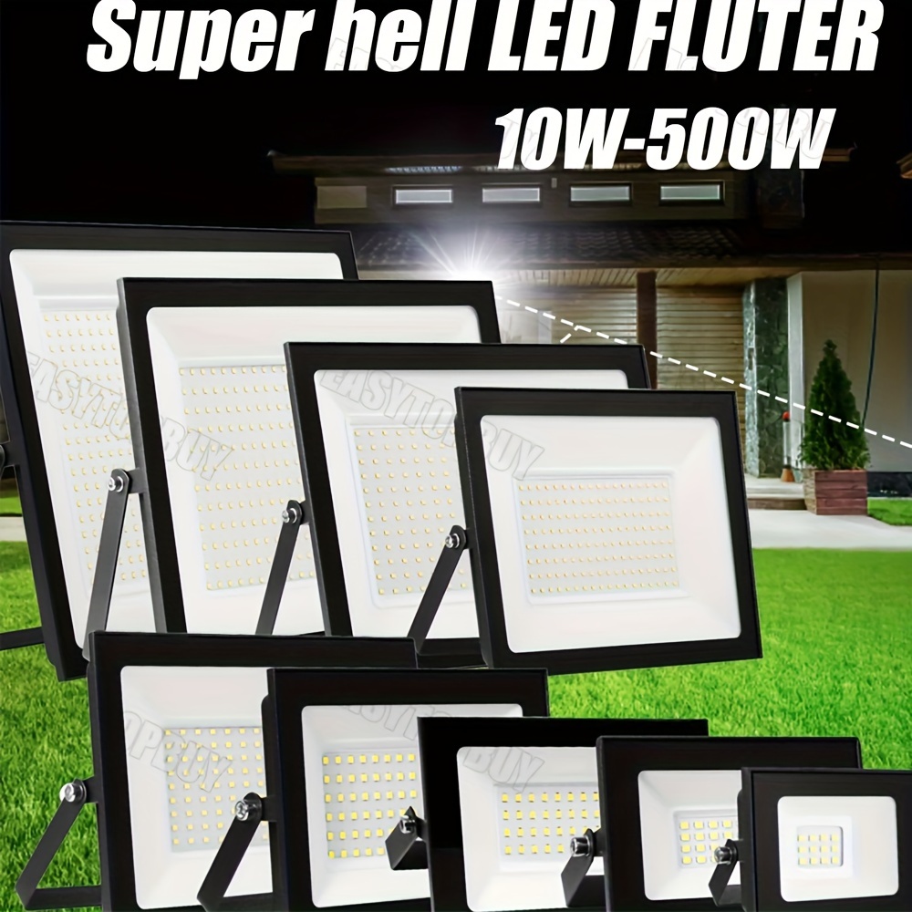 

Ip66 Led , , 180-265v Corded Spotlight, 10w 20w 30w 50w 100w 200w 500w Wall Light Wall Light, , Controlled