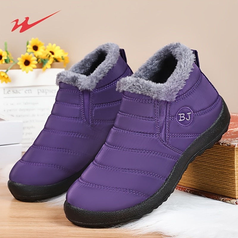 Shoes Winter New Lovers Snow Boots and Velvet Padded Boots