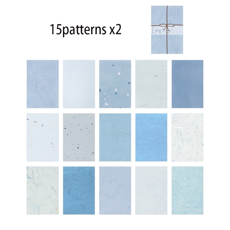 1 Sheets Vintage Texture Handmade Special Paper Decoration Collage Base Material Paper