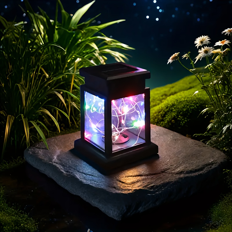 solar lights starlight lights copper string lights retro   lights pendant lights outdoor courtyard streets   landscape lights atmosphere lights