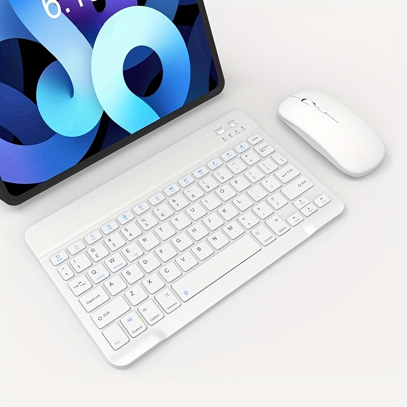 Ultra Portable Wireless Keyboard Mouse Combo Suitable
