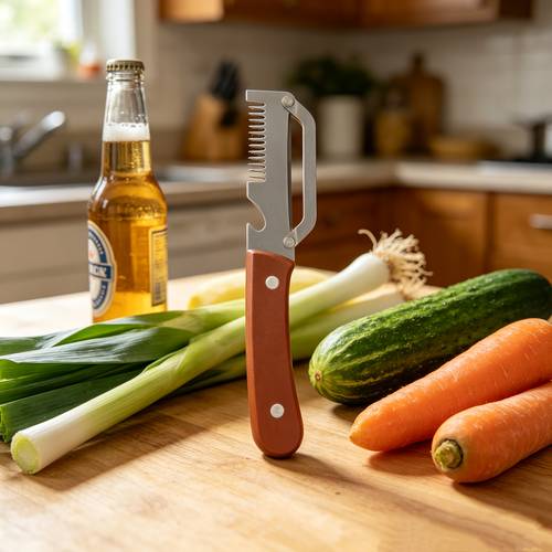 3 in 1 multi functional peeler peeling shredding scallions opening bottles all in is versatile kitchen tool peeling shredding scallions opening beer kitchen tool