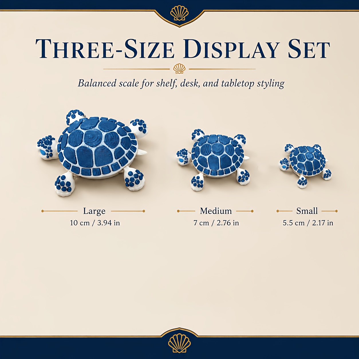 TEMU 3pcs Set Of Turtle Ornaments, Suitable For Indoor And Outdoor, Office