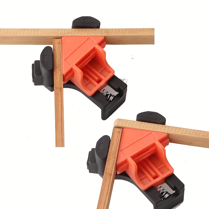 2pcs Woodworking Right Angle Clip Fixer for Picture Frames