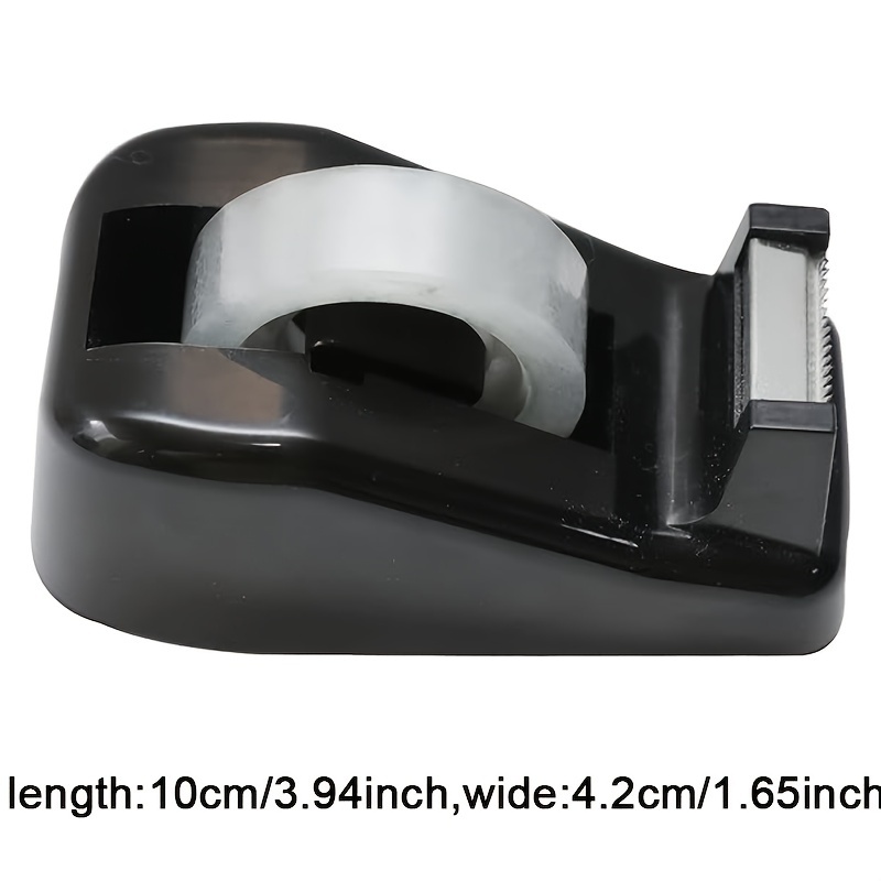 

Compact Black Stationery Tape Cutter, 1.69 Oz, Other Material