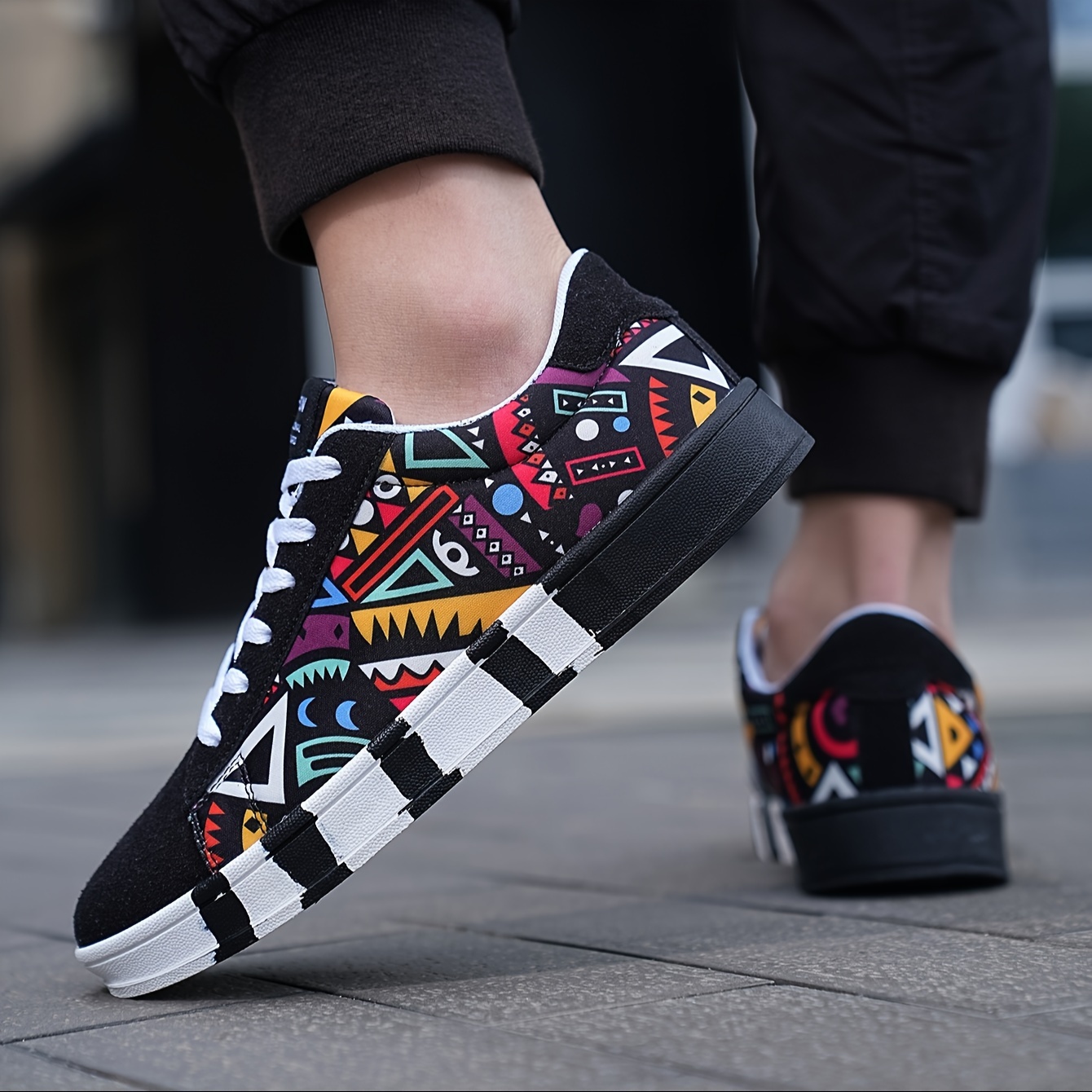 men's lightweight breathable casual sneakers colorful - Temu United Kingdom