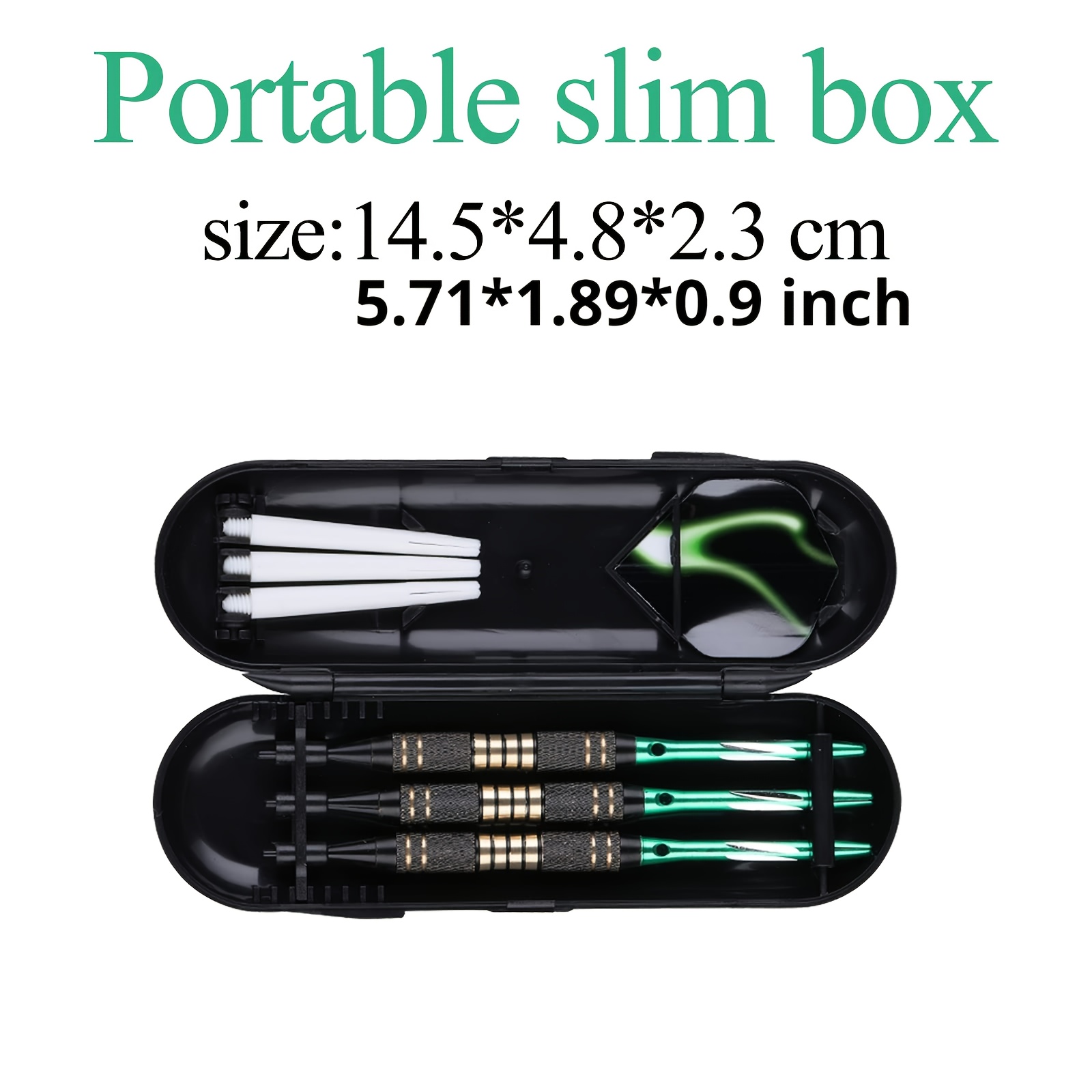 Set De 3 Fléchettes Légères Et Robustes Avec Pointe
