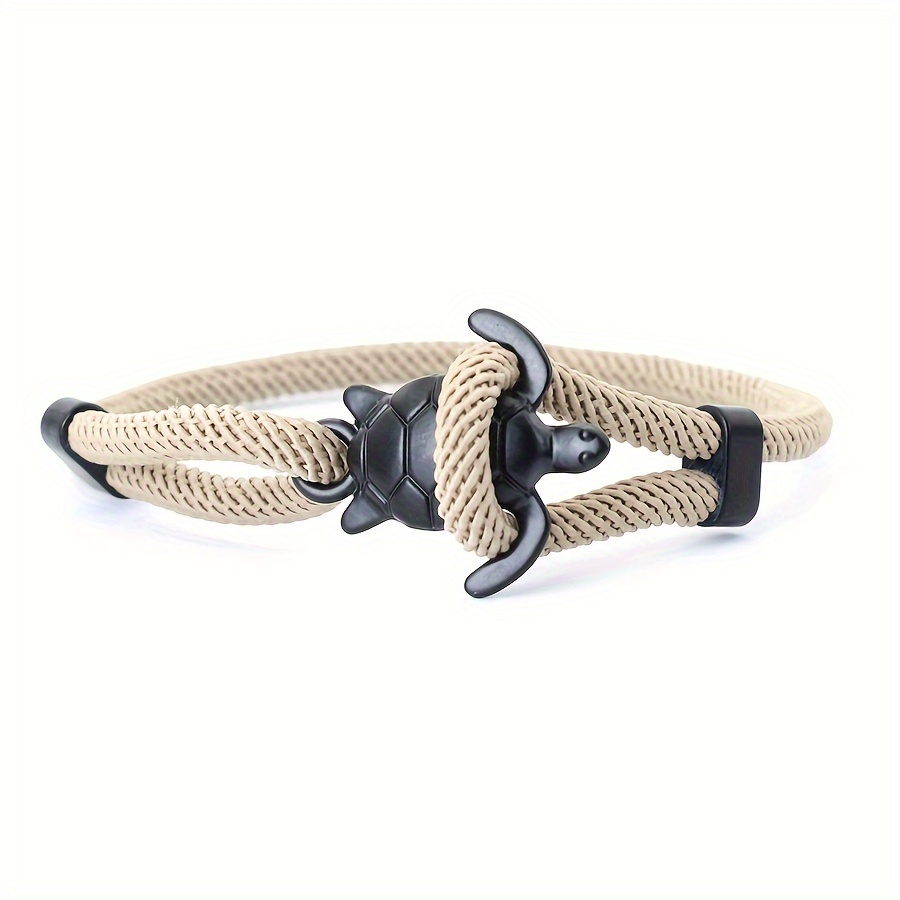 Men's Nylon Adjustable Rope Bracelet, Stylish Unisex Accessory