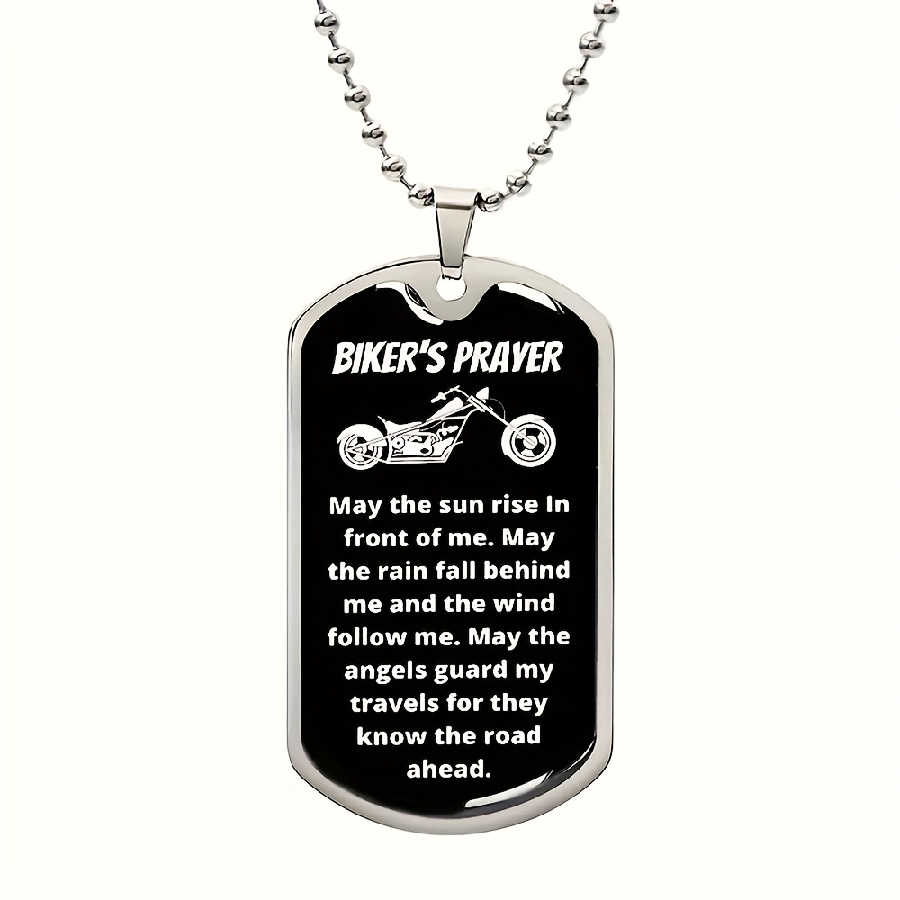 TEMU A Necklace With The Of A , A Family Birthday Christmas Gift For Men.