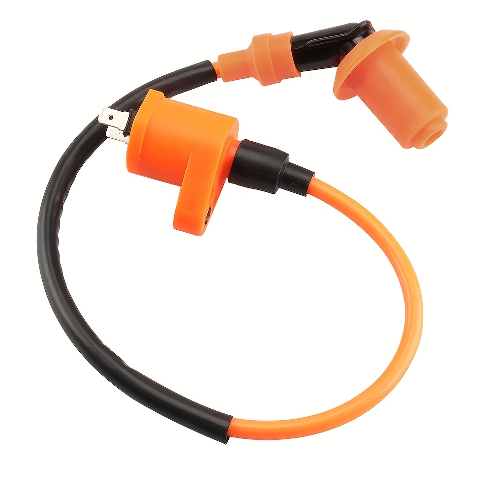 TEMU Racing Ignition Coil For Gy6 50cc 150cc 125cc 150cc Moped Scooter Atv Go Kart Motorcycle Parts