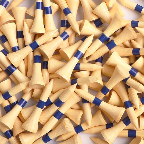 wooden golf tees inches short for men women and children in packs of 30 60 bamboo practice range small ball tee gift set