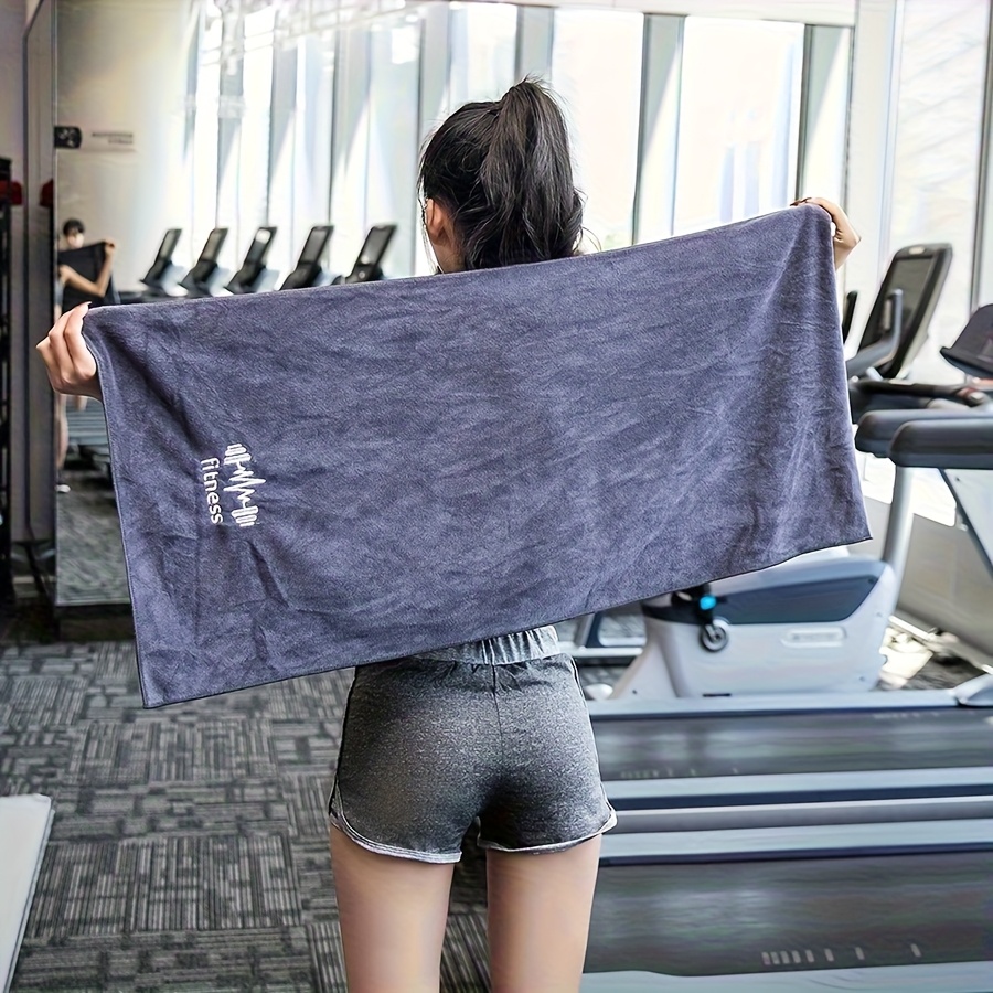 1pc, 2pcs, 3pcs Ultrafine Microfiber Fitness Towel, Yoga Towel, Sports Fitness Towel, Sweat Towel, Gym Sweat Towel, Hand