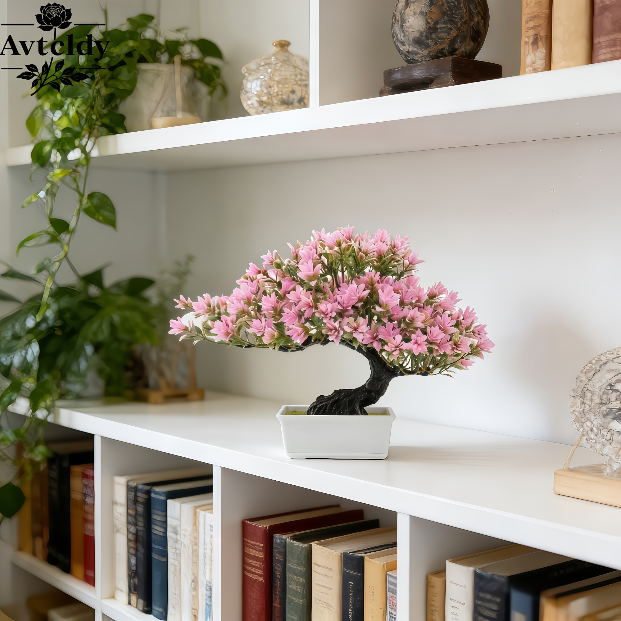 Decorative Set with Container, Ideal for Office, Living Room, Hallway, Cabinet, Drawer, Bookshelf, Room, and Desktop Decor, Perfect Housewarming, New Home Gift for Christmas, Halloween, Easter, Hanukkah, Valentine's Day, and St. Patrick's Day