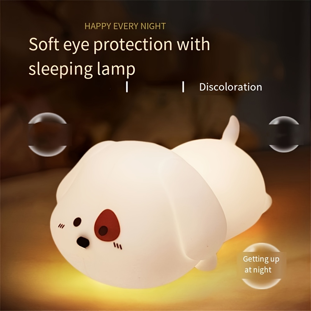 bedroom cartoon creative silicone   bedside light sleep night light Product details 9