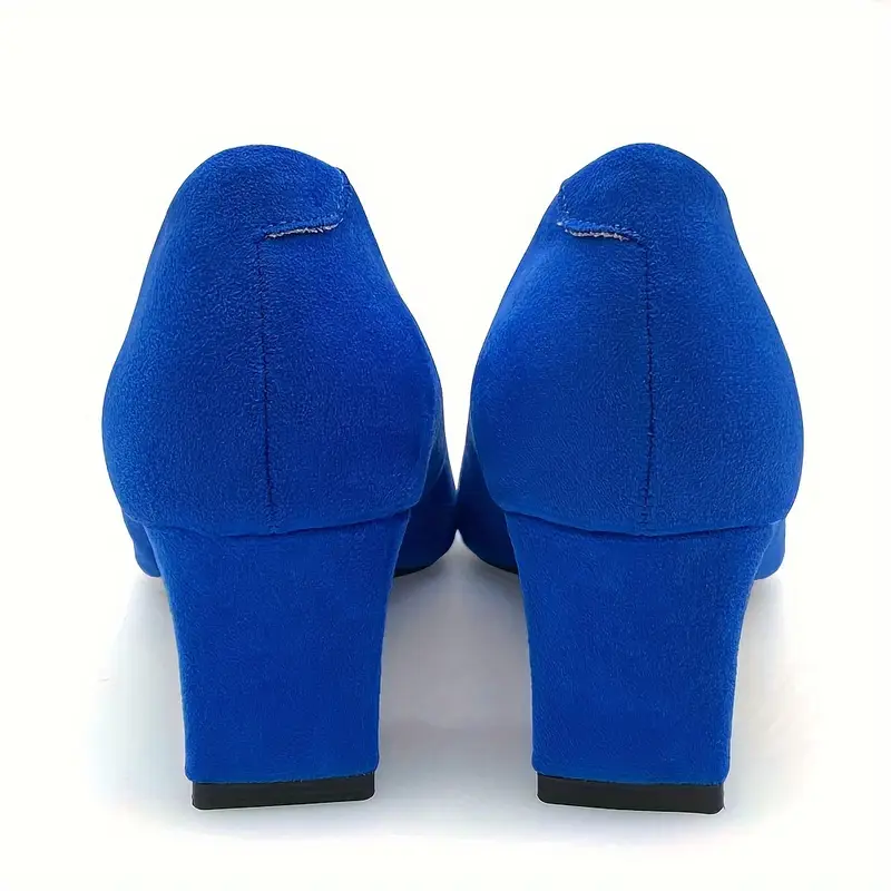 womens pumps 2 inch pointed toe dress shoes royal blue block - Temu womens pumps 2 inch pointed toe dress shoes royal blue block - Temu