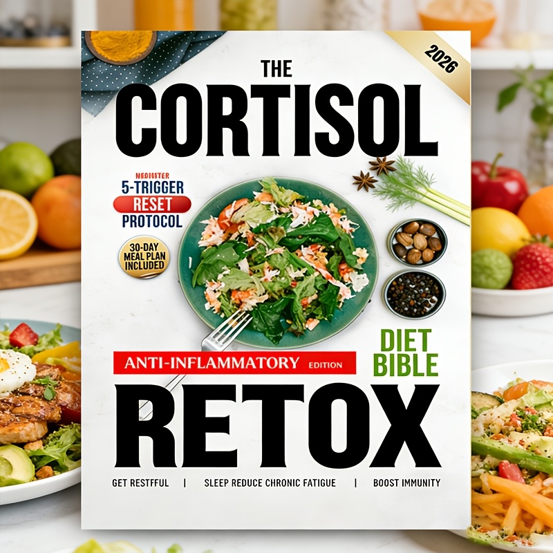 The Cortisol Detox Diet Bible: All-in-One | 30-Day Plan Based on the Innovative Five-Trigger Reset Protocol to Balance Hormones, Restore Energy, and Achieve Lasting Weight Loss
