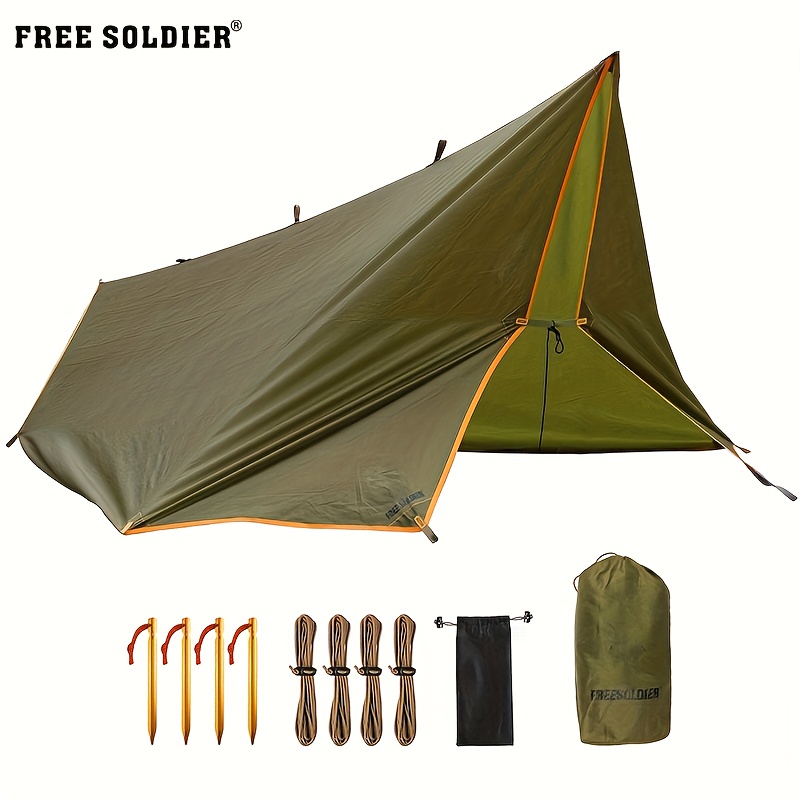 

Outdoor Camping Tarp Backpacking Waterproof And , Portable, Foldable Tent For Garden, Hiking, Outdoor Survival