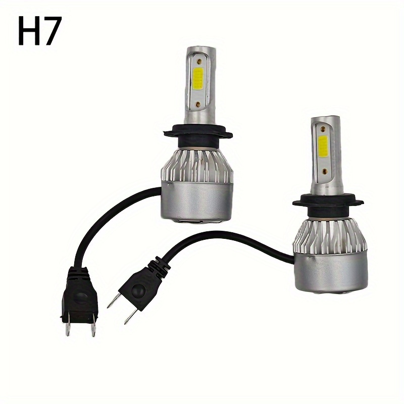 H11 H7 H4 Led Headlight Bulbs White Light Bright Led Bulbs - Temu