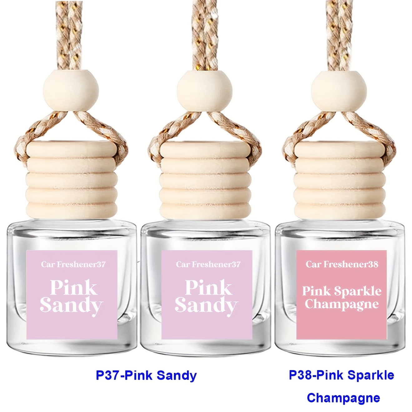 car air freshener diffuser 3 pack hanging air freshener - Temu