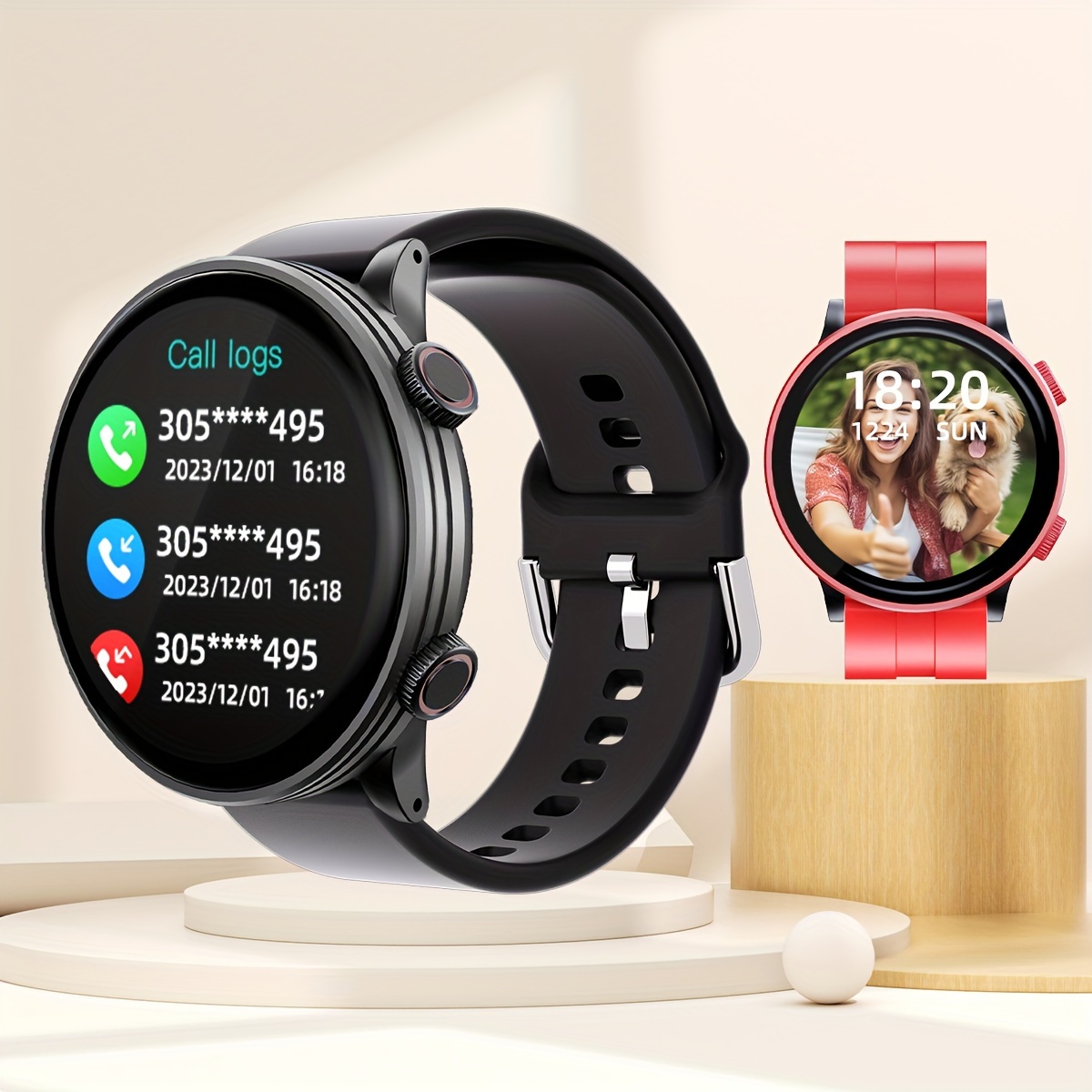  Relojes inteligentes de cara redonda para mujer, 16 modos  deportivos 2023, compatible con iPhone/Samsung, reloj rastreador de  actividad física impermeable 3ATM con frecuencia cardíaca, SPO2, monitor de  sueño, banda de acero